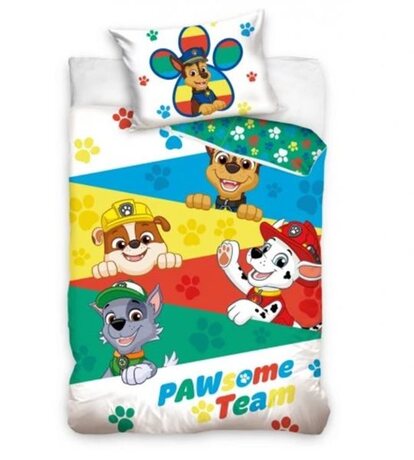 Dětské povlečení TLAPKOVÁ PATROLA Pawsome Team