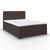 Boxspringová postel MARCO 160x200, hnědá