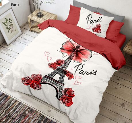 Kvalitex bavlna povlečení Paris 3D 140x200 70x90