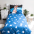 Jerry Fabrics Bavlněné povlečení se svítícím efektem 140x200 + 70x90 cm - Vesmír